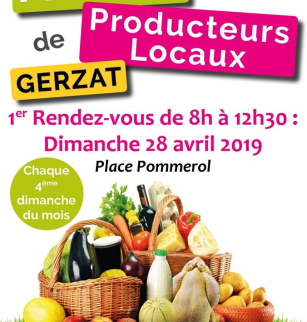 Marché de producteurs locaux de Gerzat